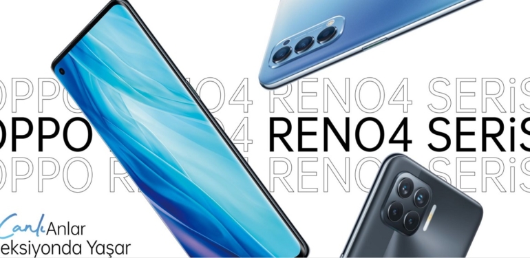 OPPO Reno4 kendine has tarzı ile vitrine çıktı