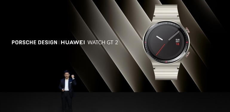 Porsche desing Huawei watch GT 2 resmen tanıtıldı