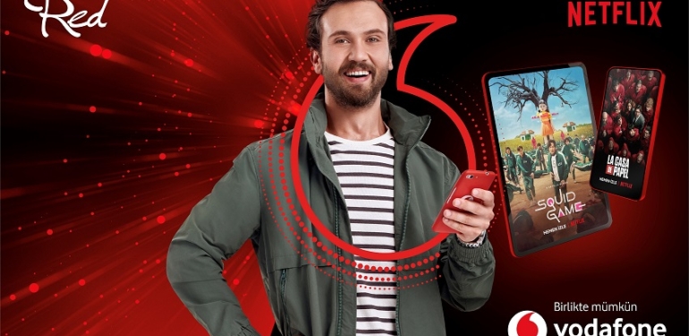 Vodafone Red’e gelenlere 3 ay Netflix hediye