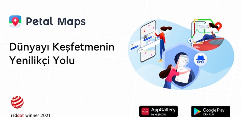 Petal Haritalar 2.0 sürümü yayınlandı