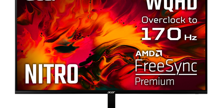 Acer RG321QU oyuncu monitörü her zaman yanınızda
