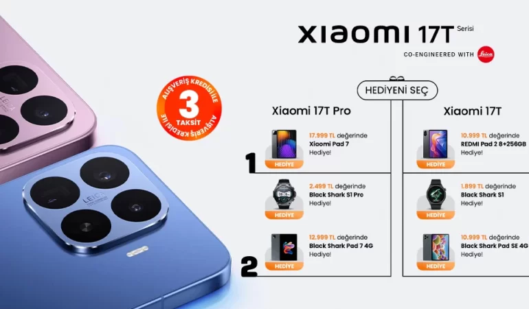 EVOFONE’dan Xiaomi 17T Serisi’ne özel kampanya